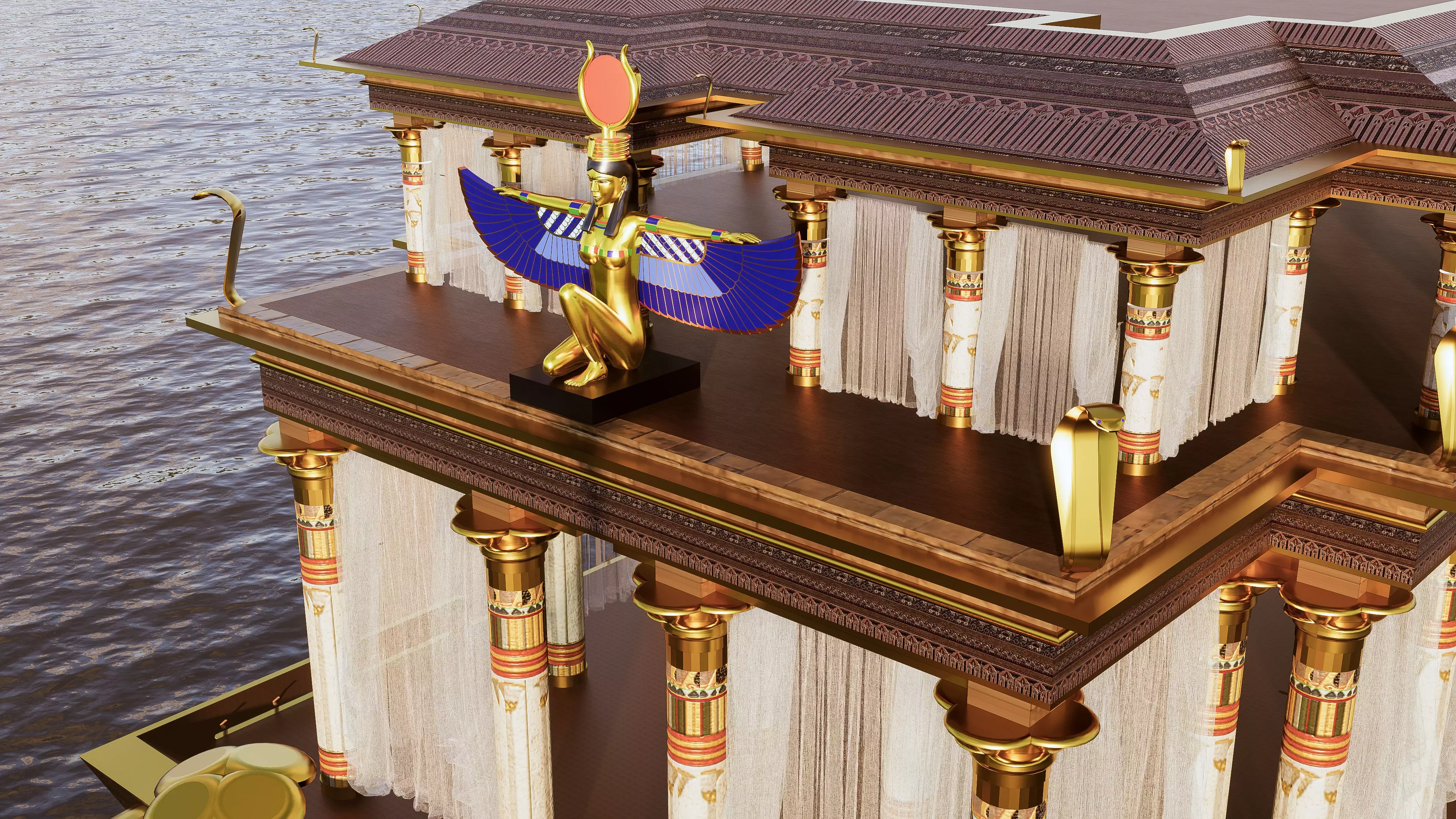 Phartonic ship 3D model_5