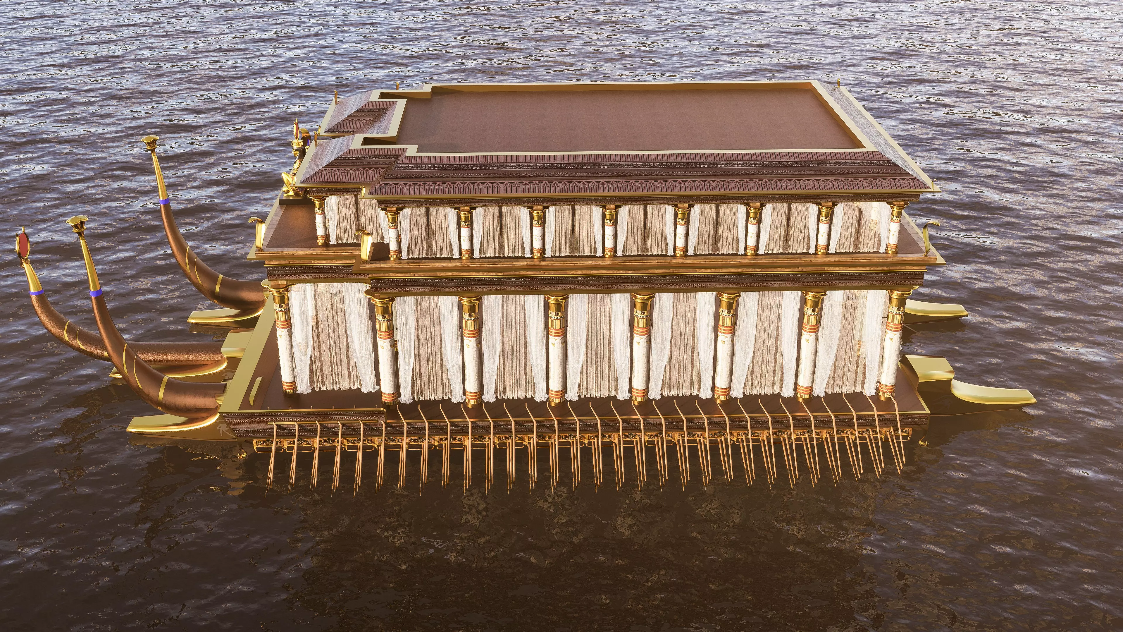 Phartonic ship 3D model_12