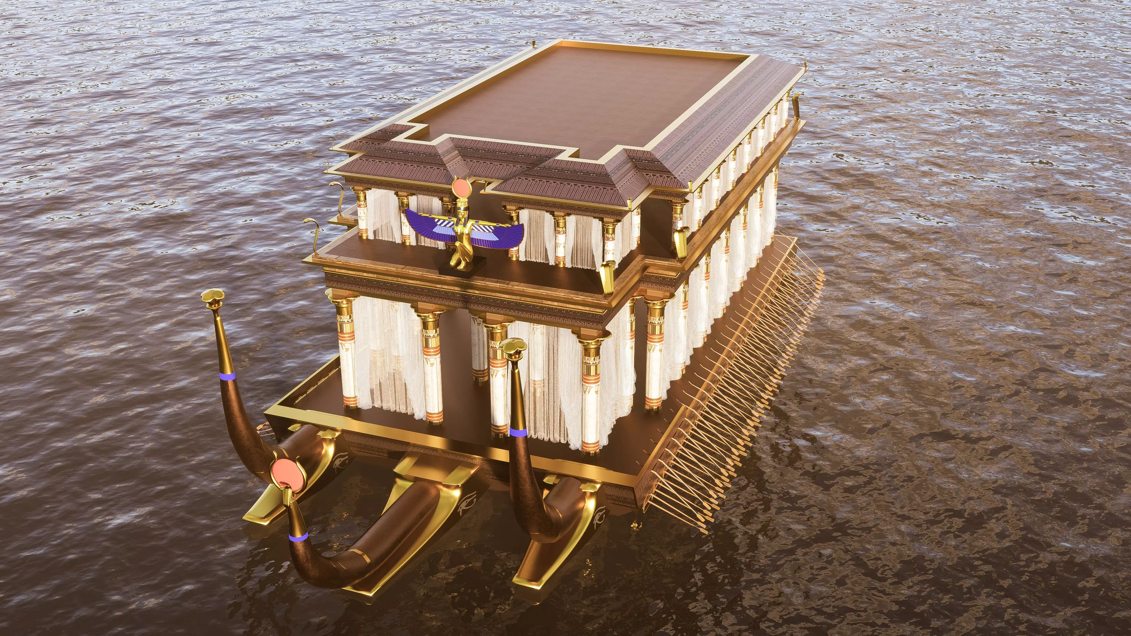 Phartonic ship 3D model_11