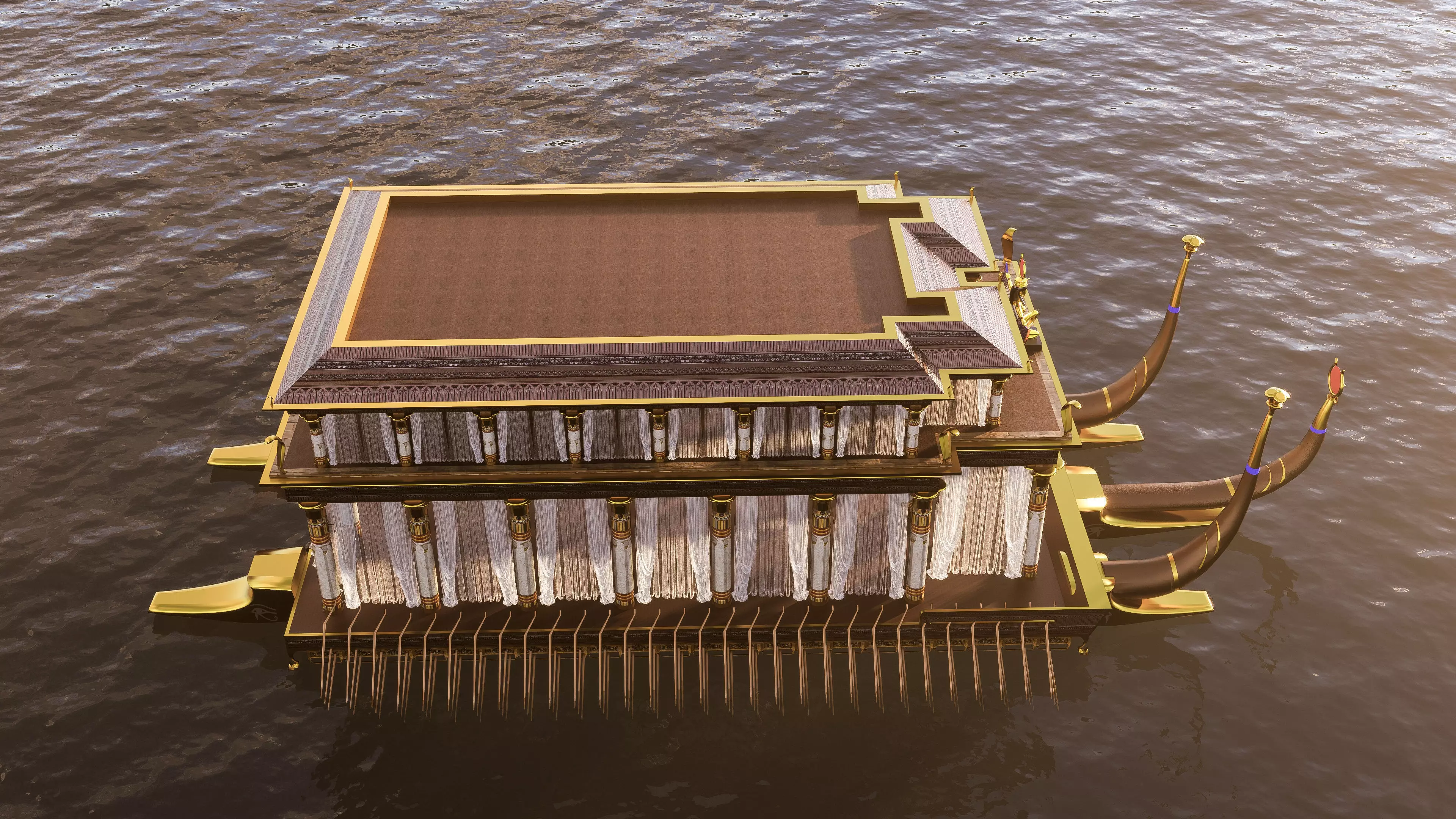 Phartonic ship 3D model_9