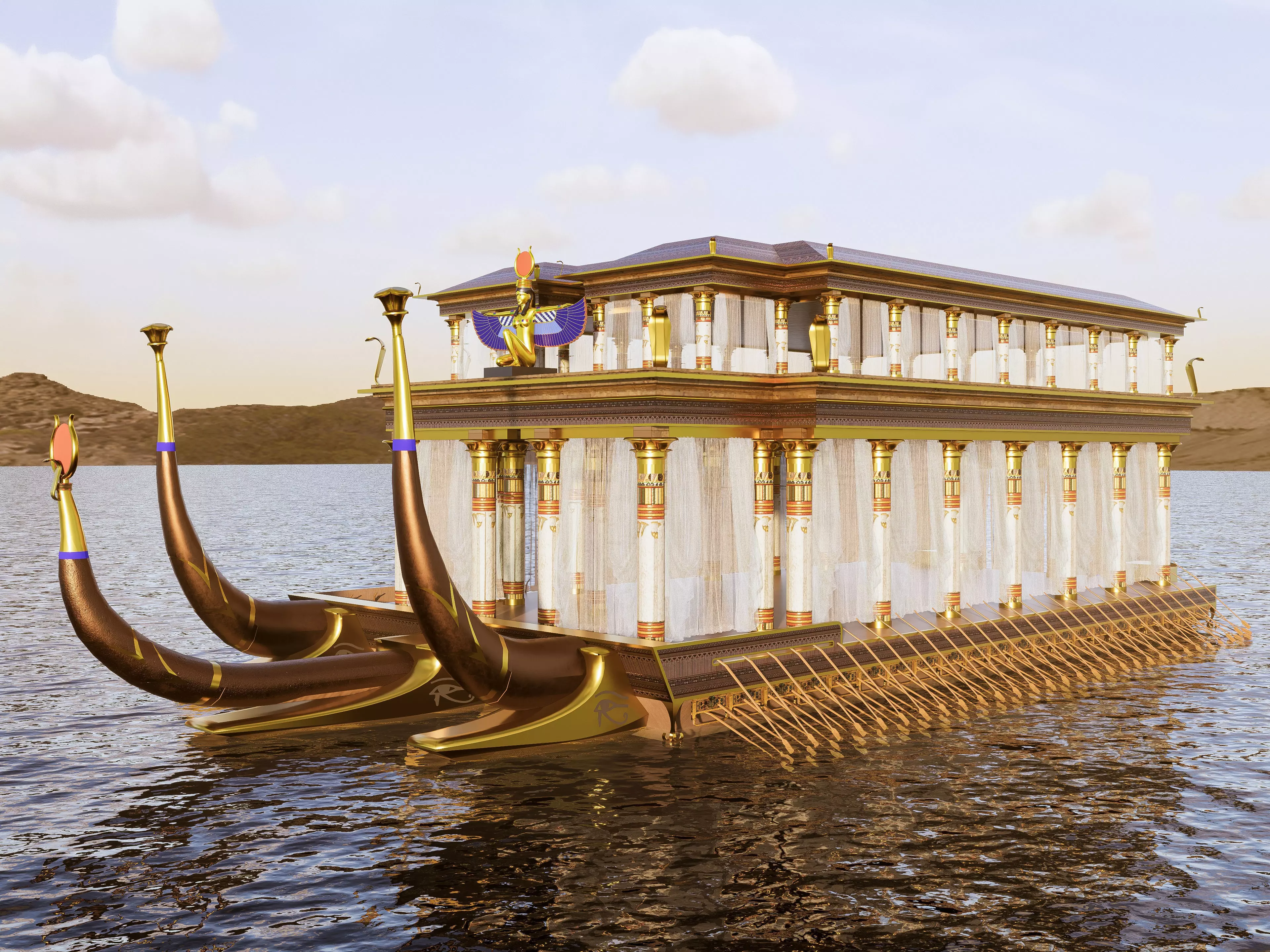 Phartonic ship 3D model_0