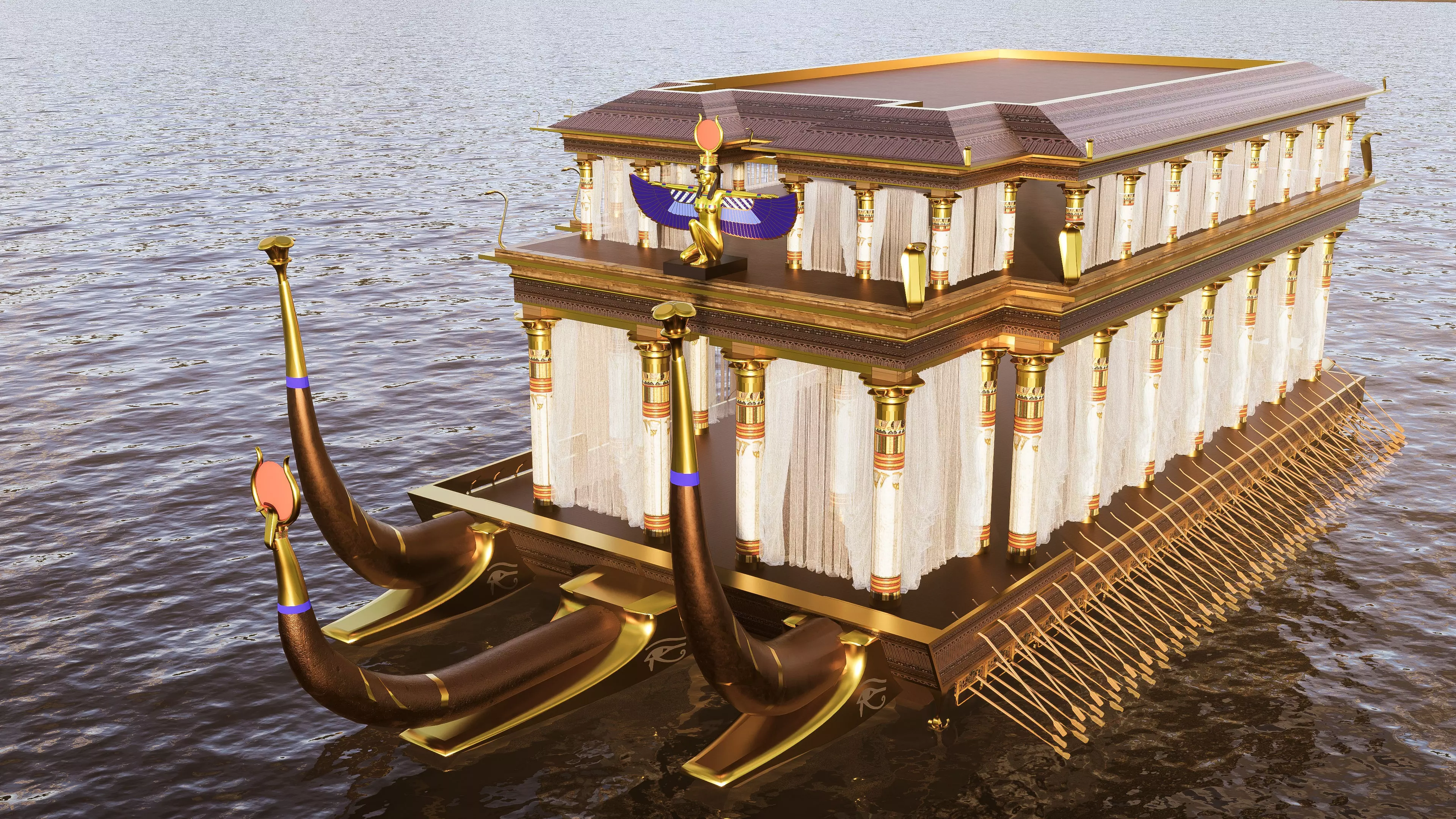 Phartonic ship 3D model_6