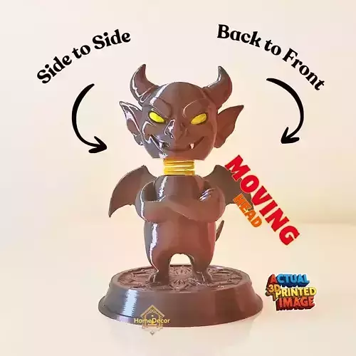 Demon Wobble Head  3D print model