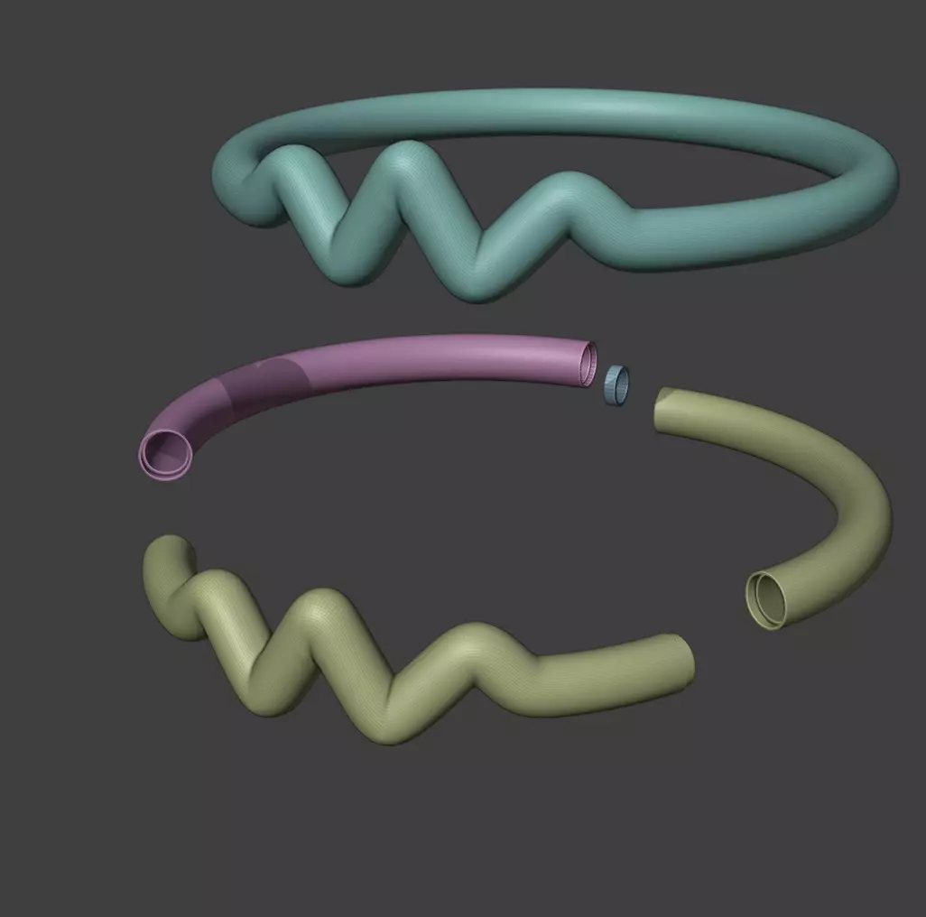 Abel Halo cosplay kit Hazbin Hotel cosplay 3D print model_7