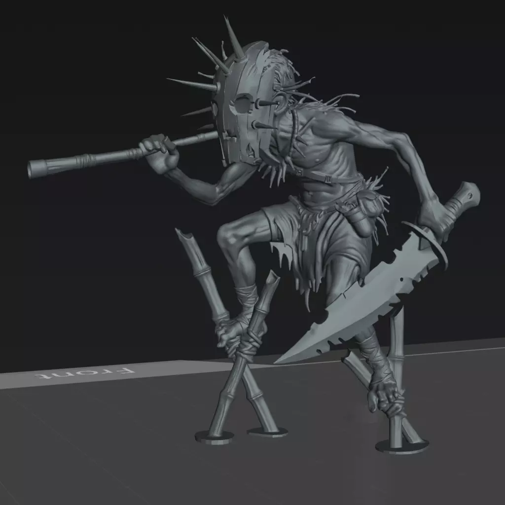 Stilt Stalker Monster Beast - The Eightpints The Mire Free 3D print model