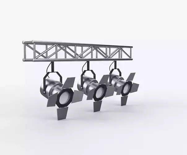 Spotlight 3D model Spotlight 3D model