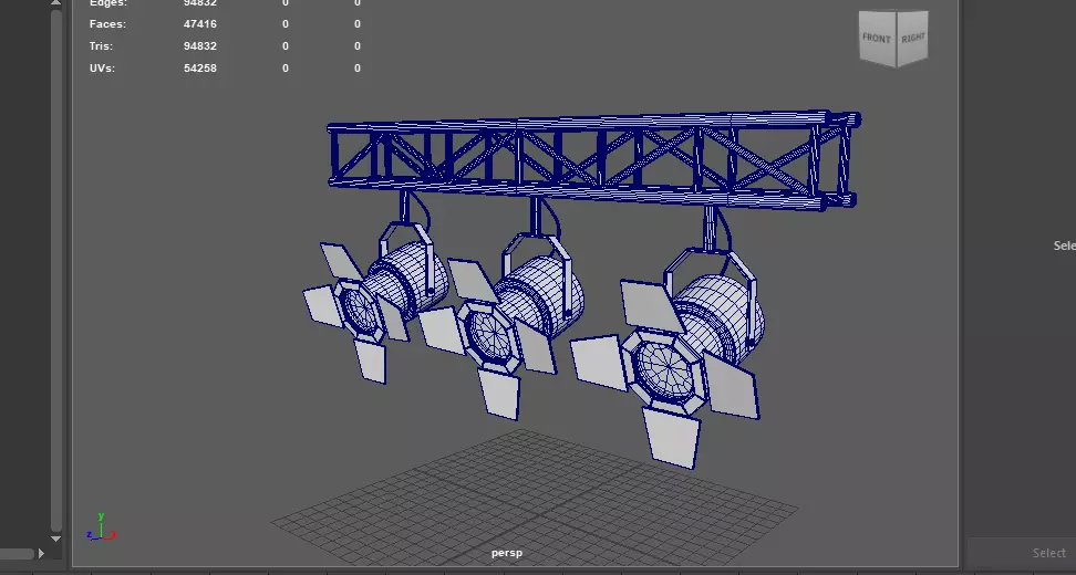 Spotlight 3D model_13