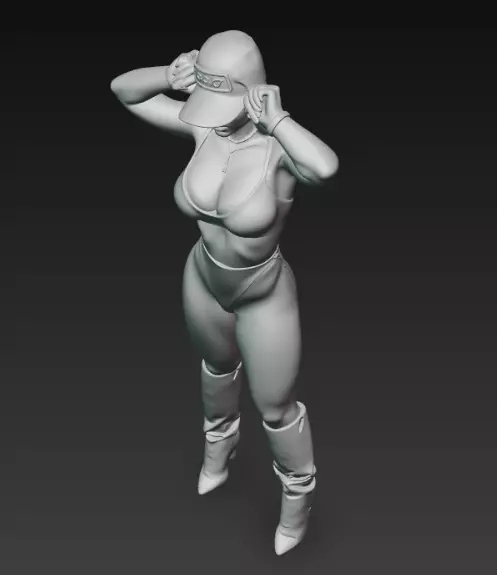 SWAG Girl 3D print model