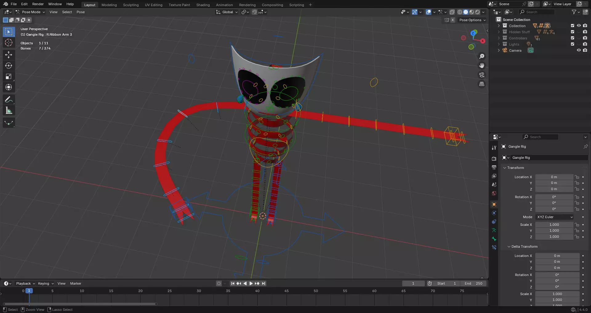 Gangle - The Amazing Digital Circus 3D model_11