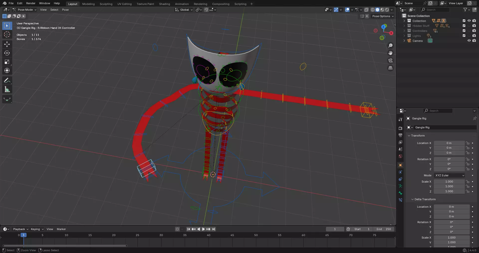 Gangle - The Amazing Digital Circus 3D model_10