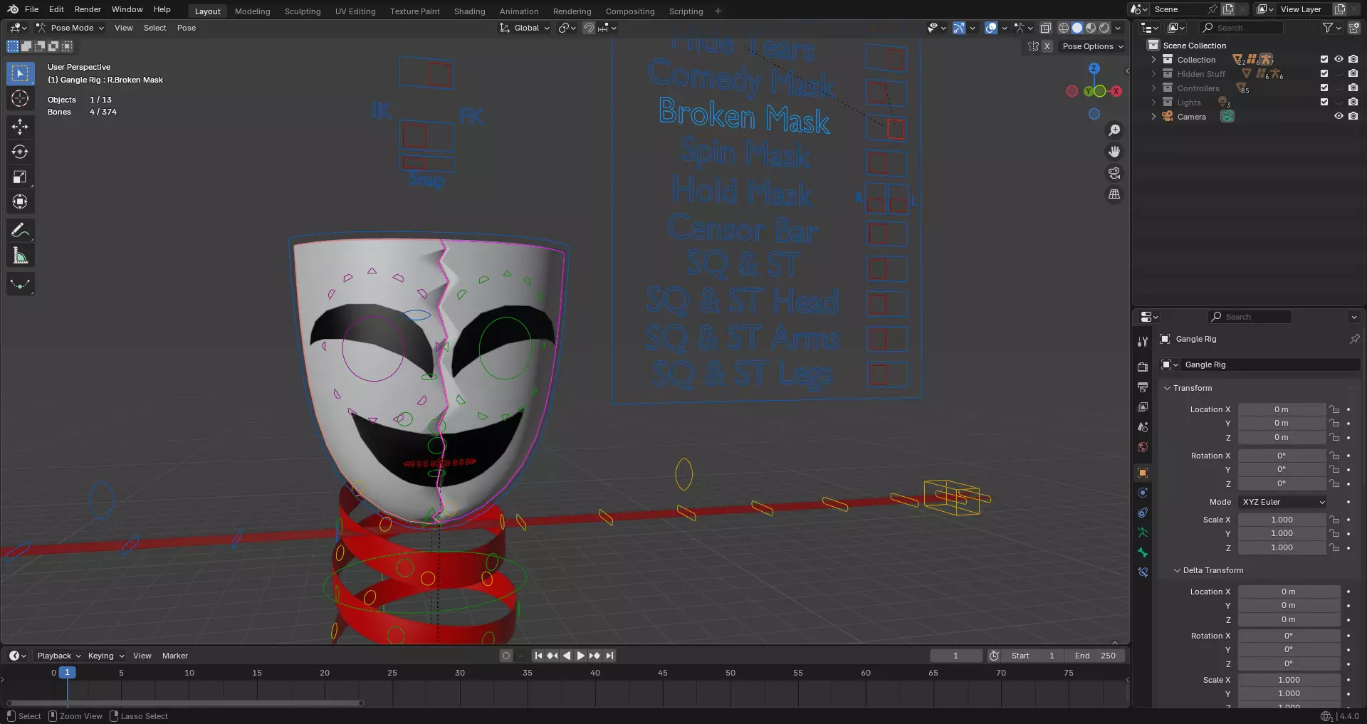 Gangle - The Amazing Digital Circus 3D model_17