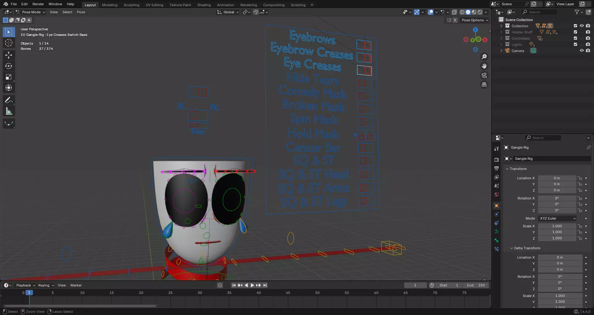 Gangle - The Amazing Digital Circus 3D model_13