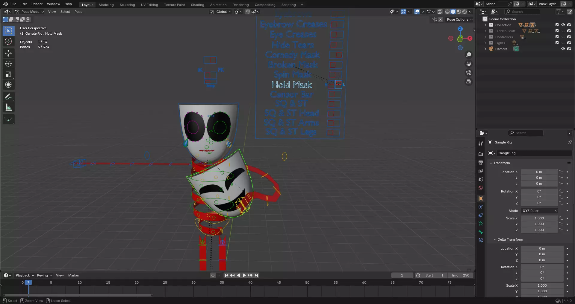Gangle - The Amazing Digital Circus 3D model_21
