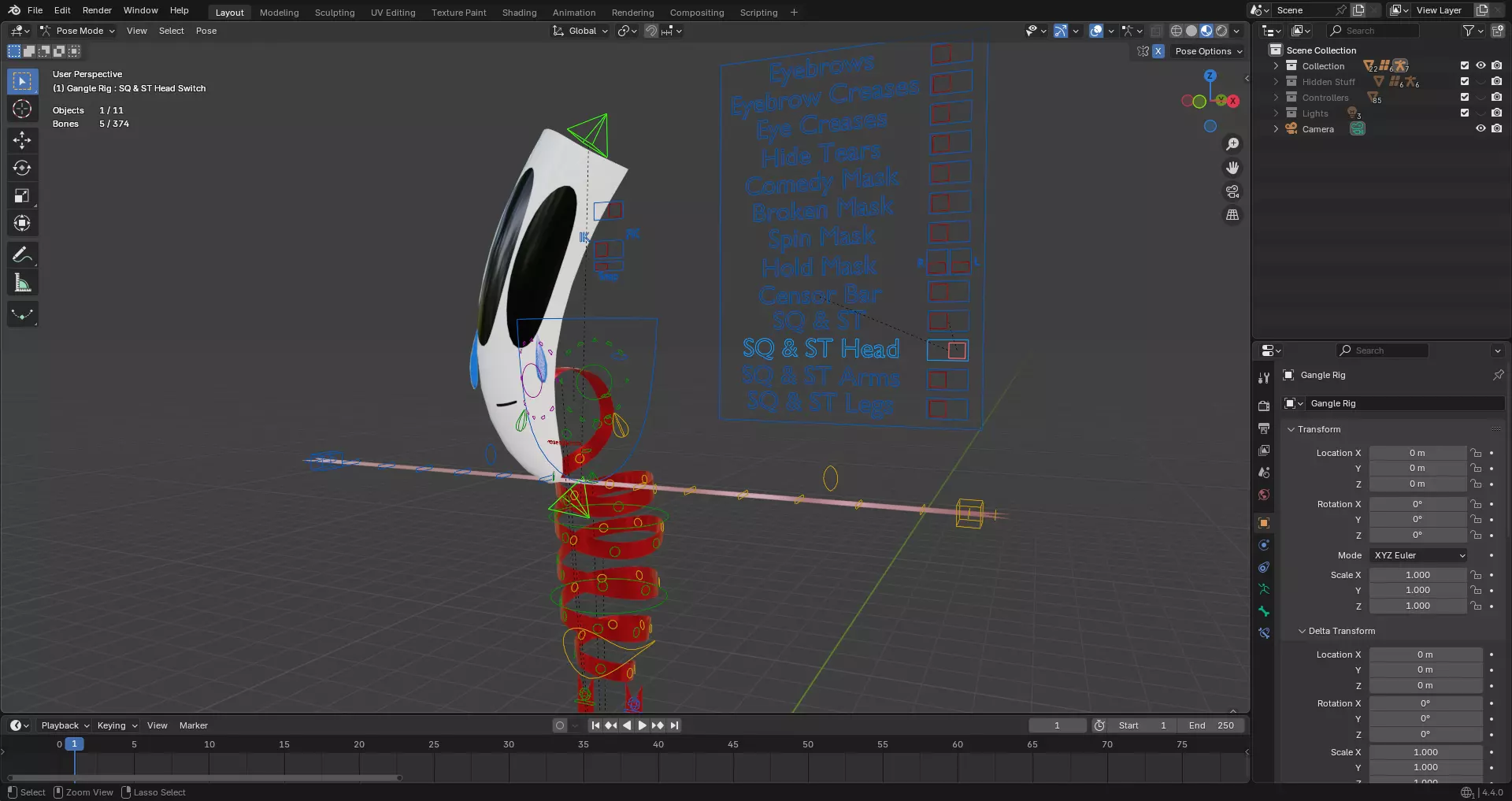 Gangle - The Amazing Digital Circus 3D model_25