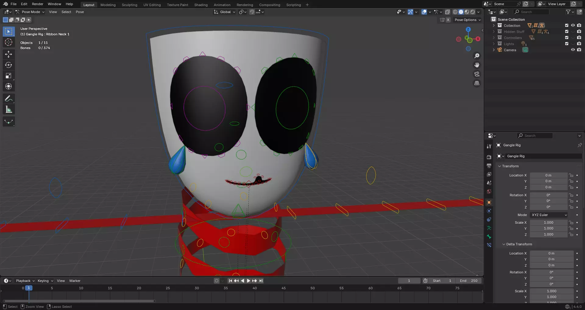 Gangle - The Amazing Digital Circus 3D model_8