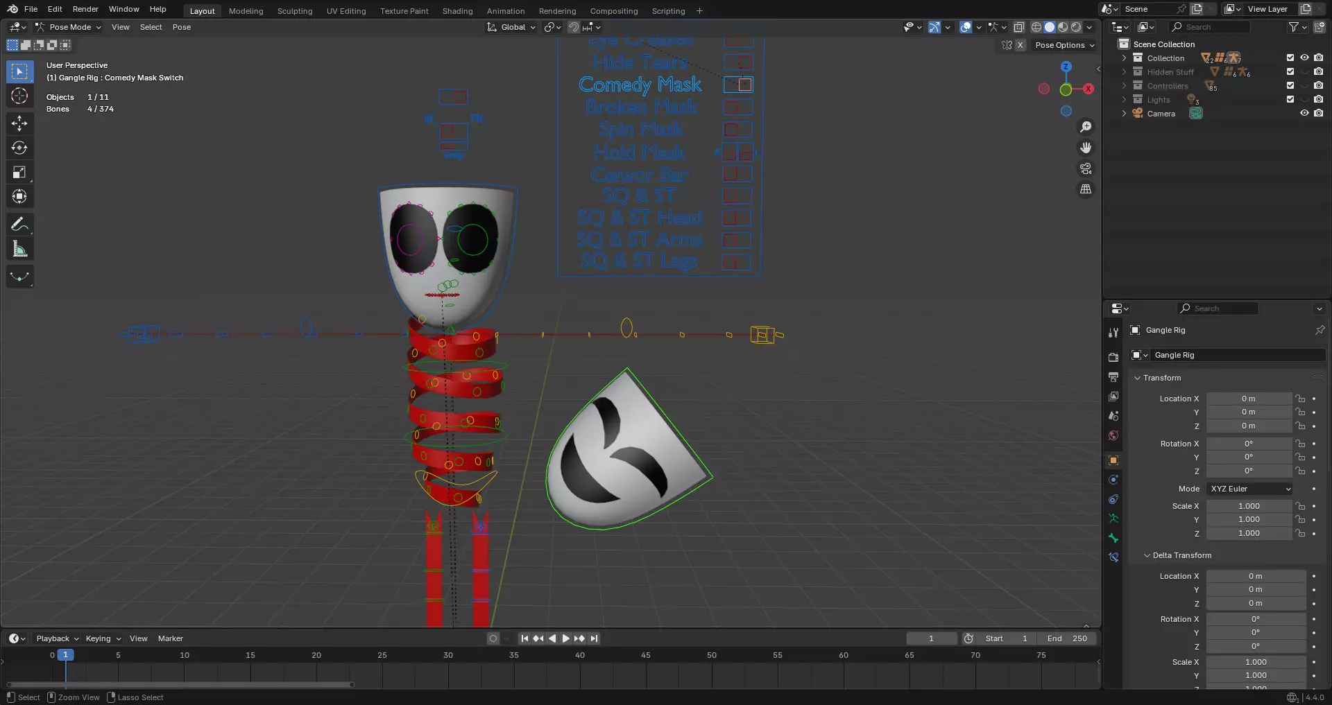 Gangle - The Amazing Digital Circus 3D model_16