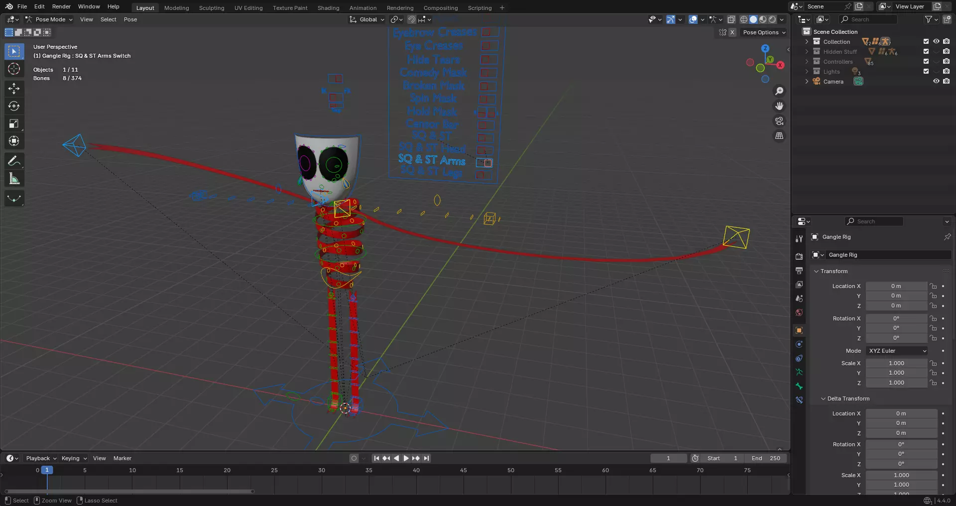 Gangle - The Amazing Digital Circus 3D model_26