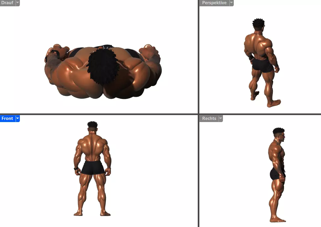 Strong Boy 3D print model_6