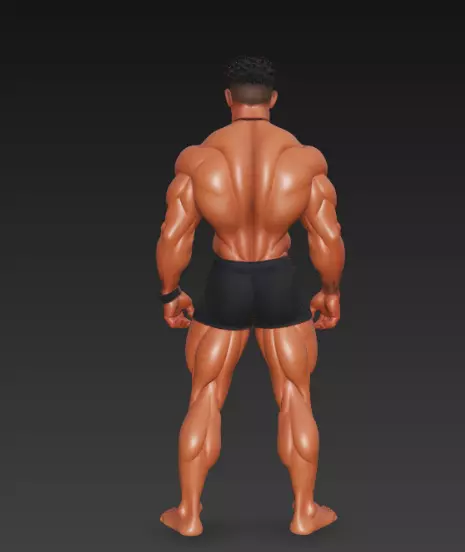 Strong Boy 3D print model_2