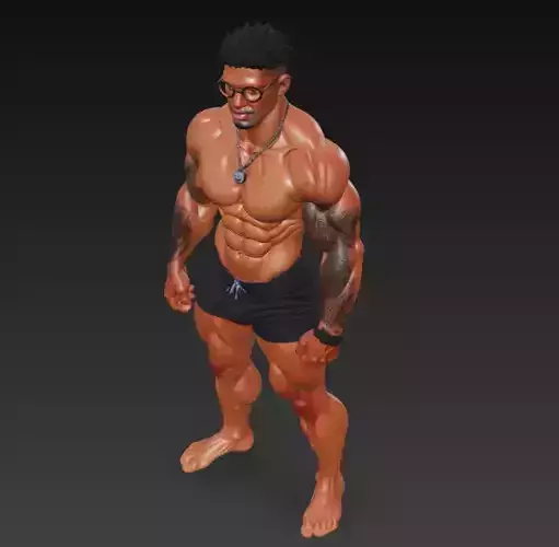 Strong Boy 3D print model