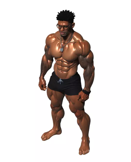 Strong Boy 3D print model_4