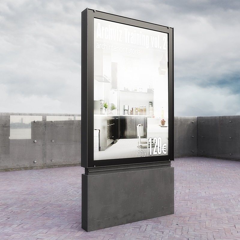 street elements 26 am162 3D model_1