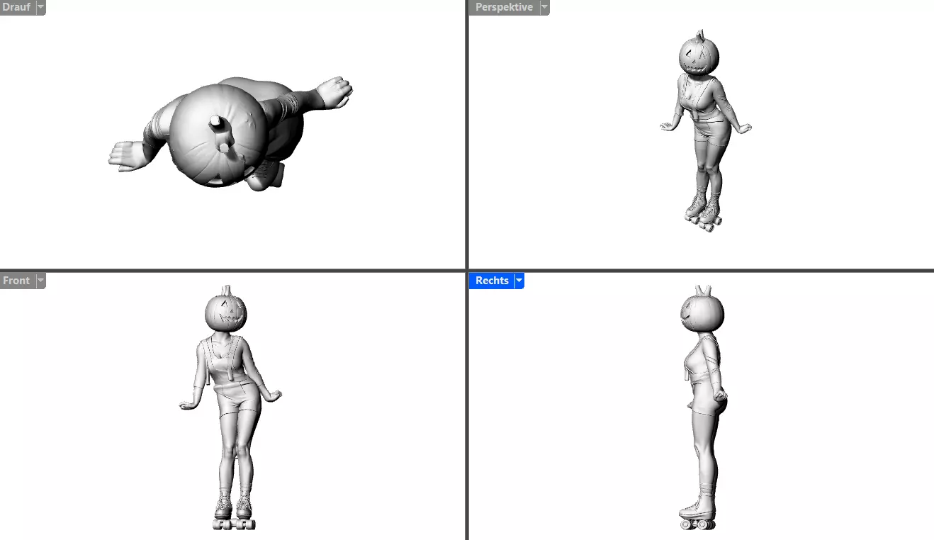 Sexy Halloween 3D print model_6