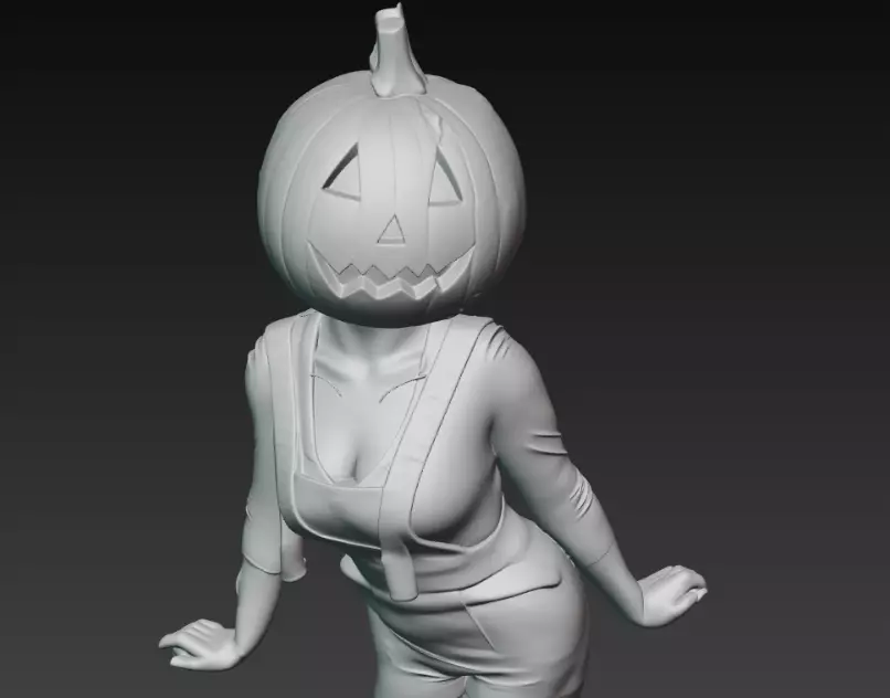 Sexy Halloween 3D print model_0