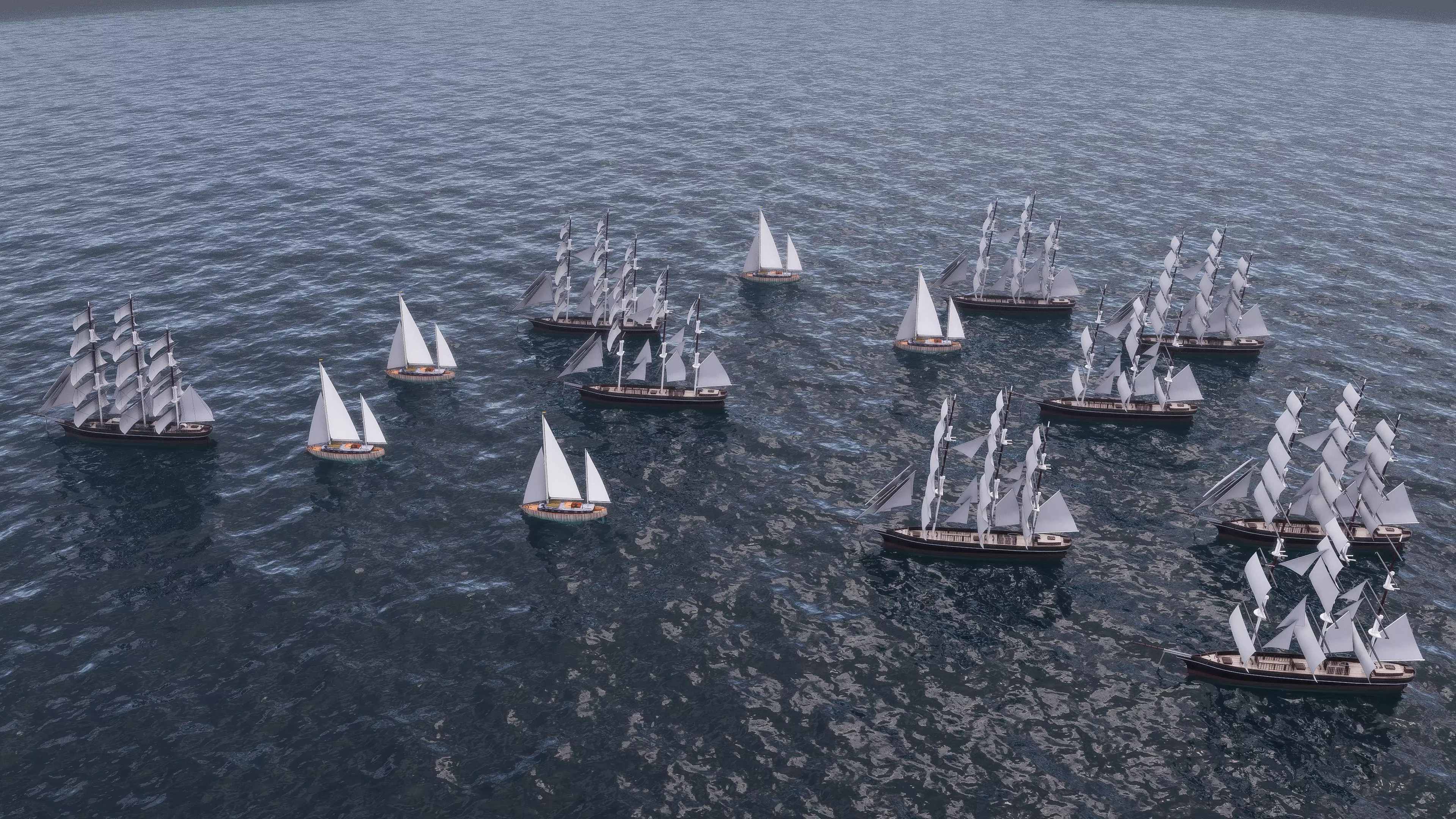 Sea Sailing ships 3D model_18