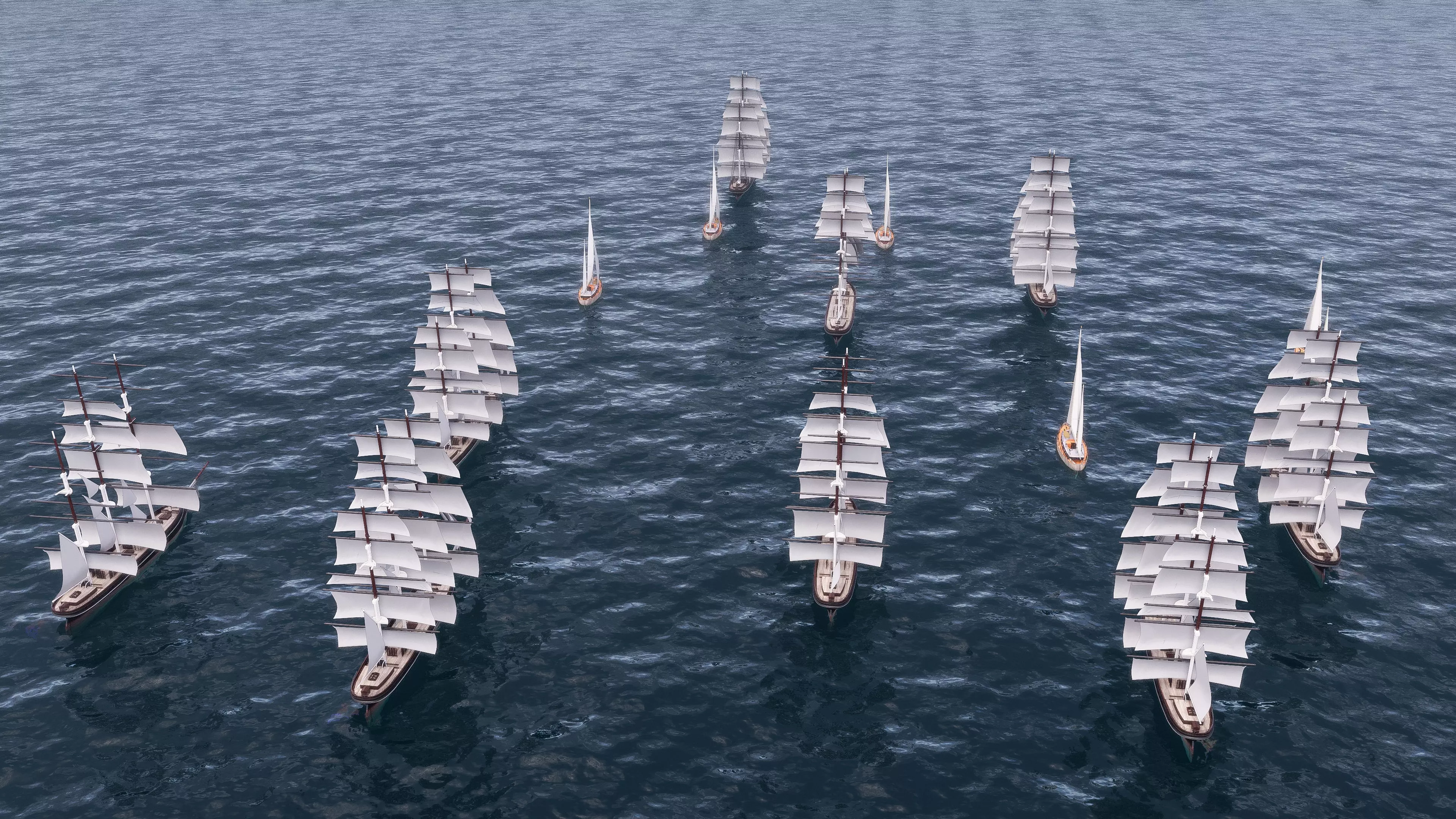 Sea Sailing ships 3D model_16