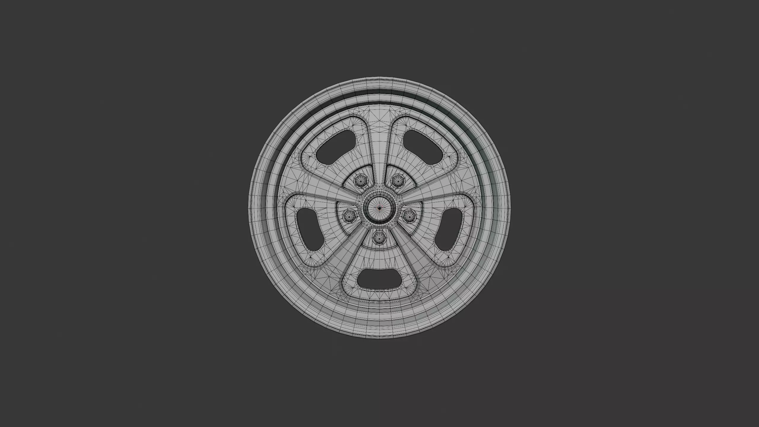 American Racing VN500 Car Rim 3D model_7