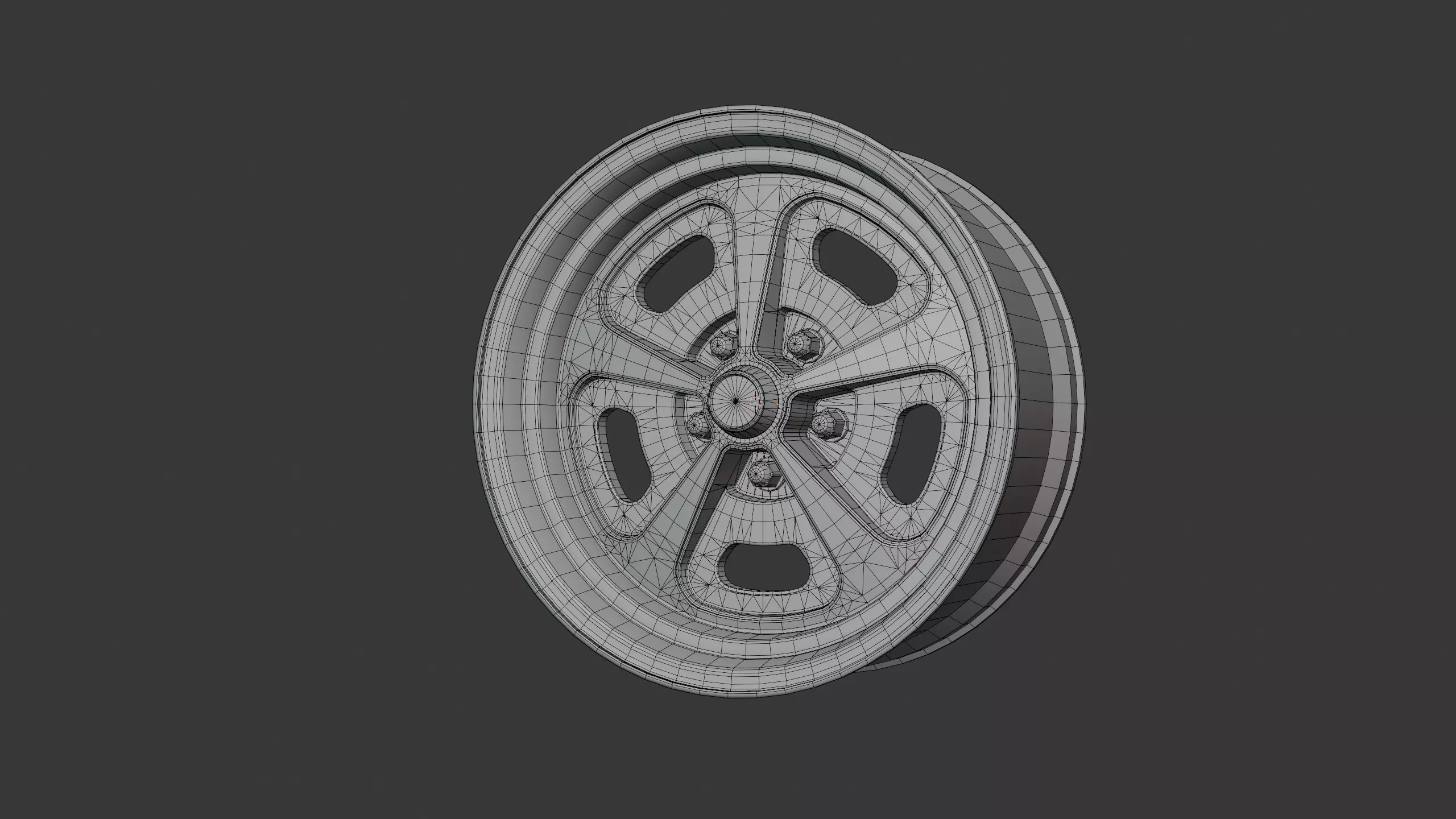 American Racing VN500 Car Rim 3D model_13