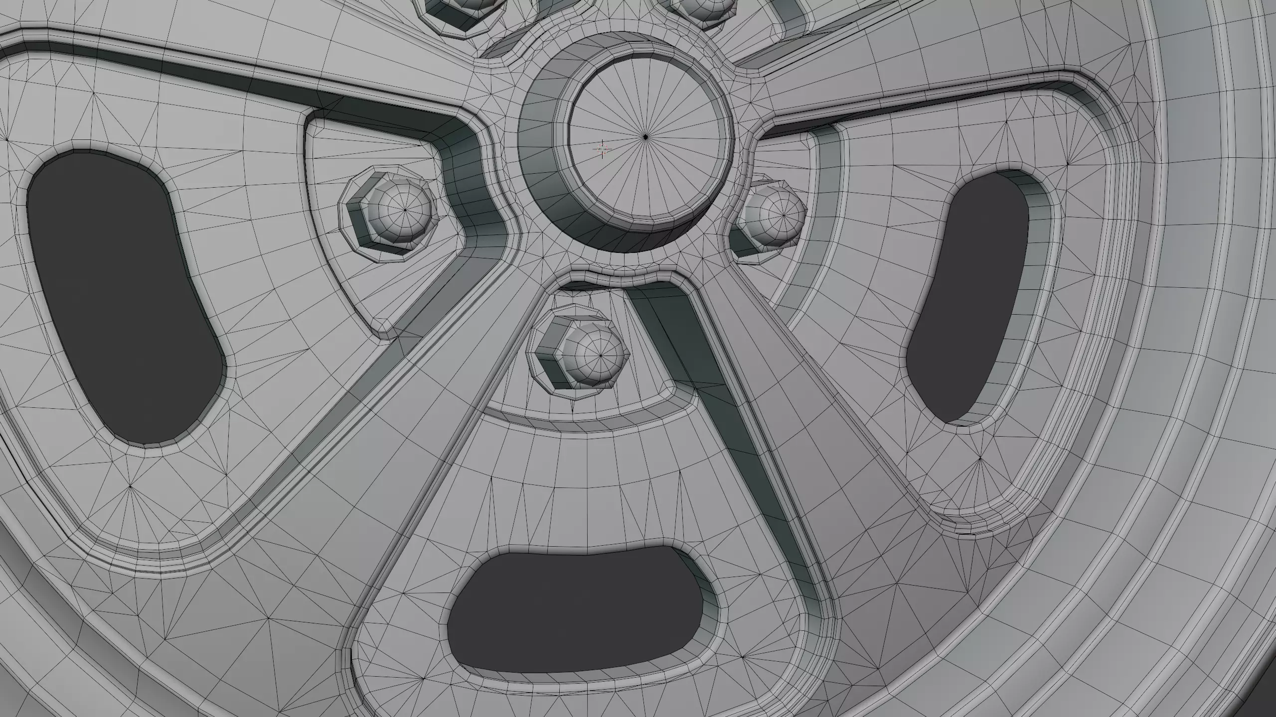 American Racing VN500 Car Rim 3D model_9