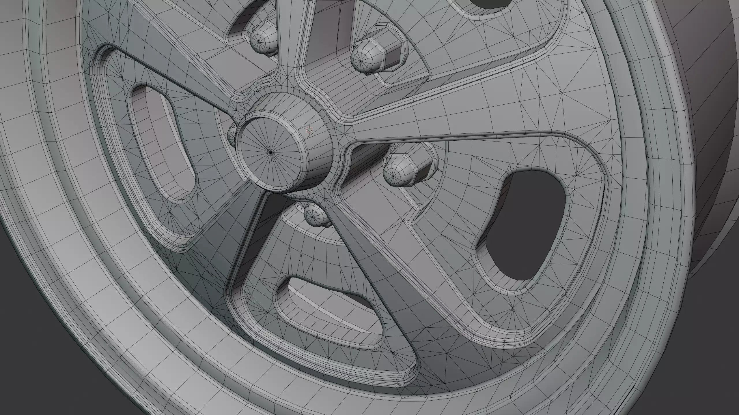 American Racing VN500 Car Rim 3D model_10