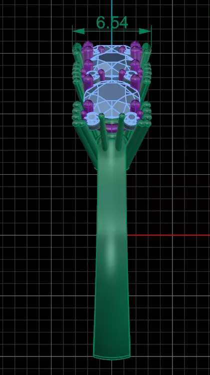 jewelry ring 342 3D print model_4