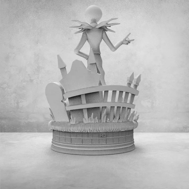 Jack Skellington Fan-Art 3D print model_13