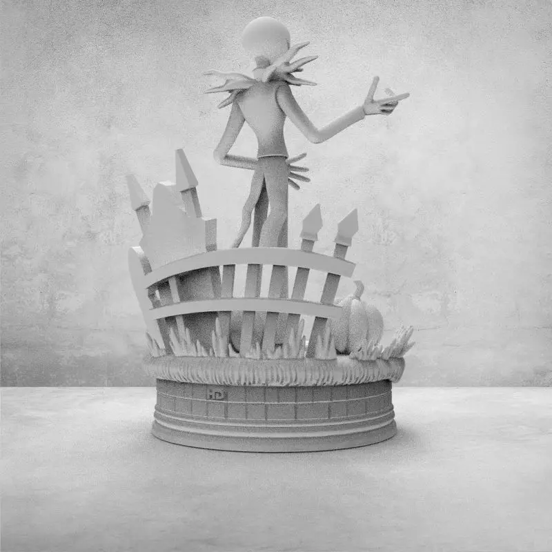 Jack Skellington Fan-Art 3D print model_14