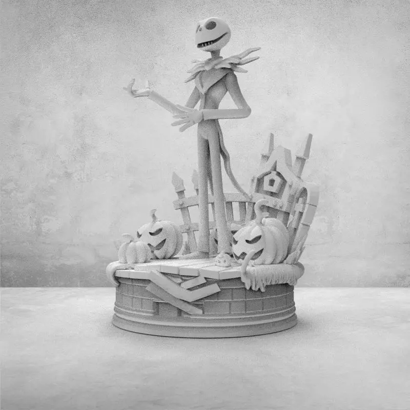Jack Skellington Fan-Art 3D print model_19