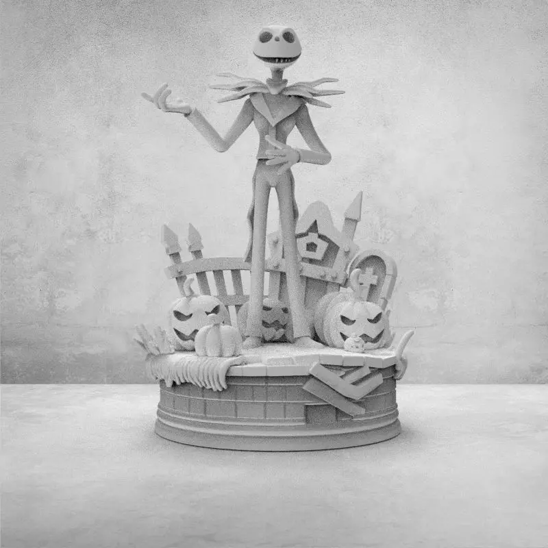 Jack Skellington Fan-Art 3D print model_4