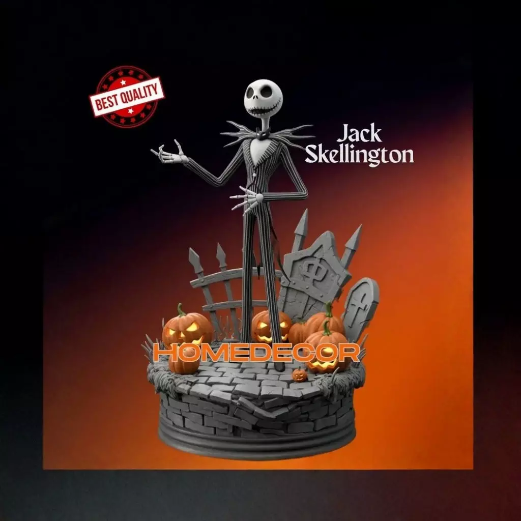 Jack Skellington Fan-Art 3D print model_0