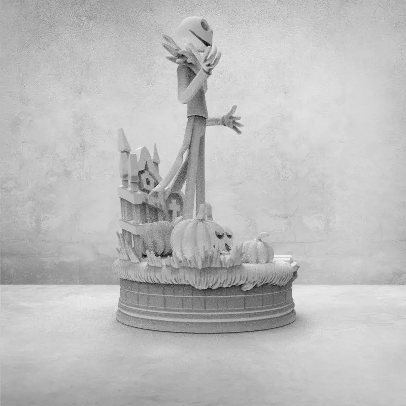 Jack Skellington Fan-Art 3D print model_9