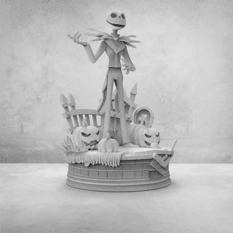 Jack Skellington Fan-Art 3D print model_5