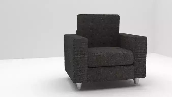 Modern Fabric Armchair