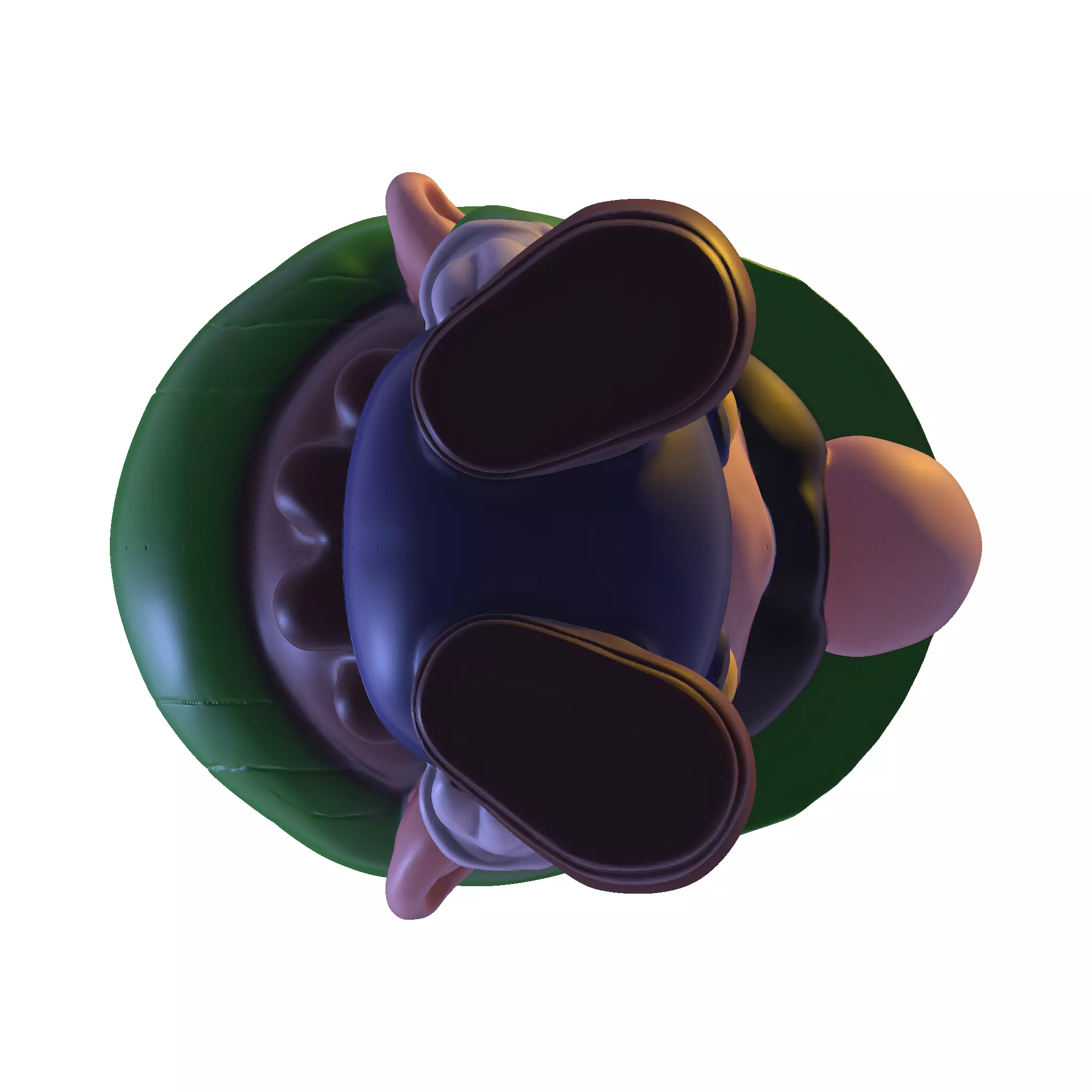 cute Luigi 3D model 3D print model_25