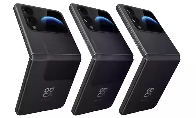 Huawei Nova Flip S Feather sand black