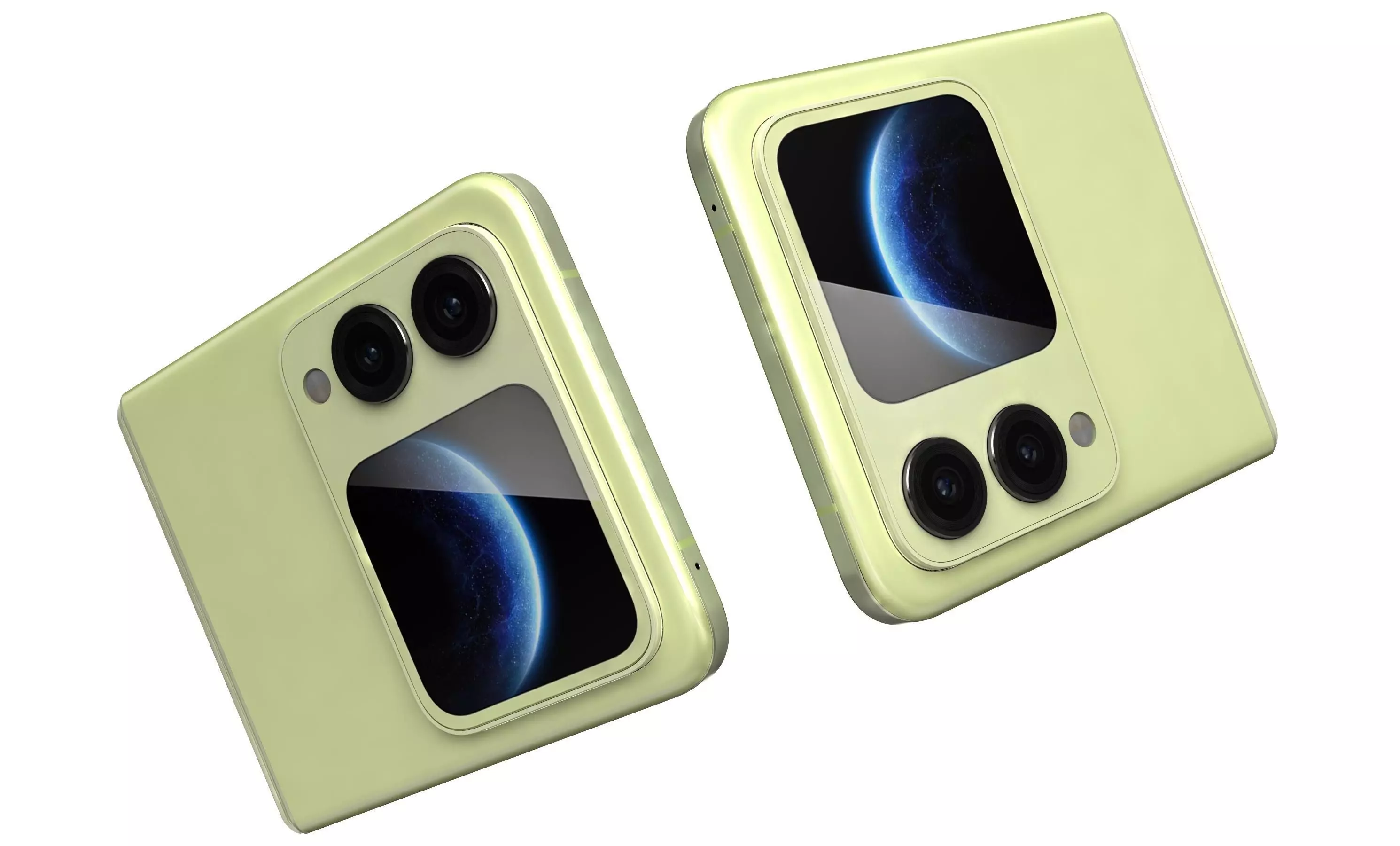 Huawei Nova Flip S Green 3D model_9