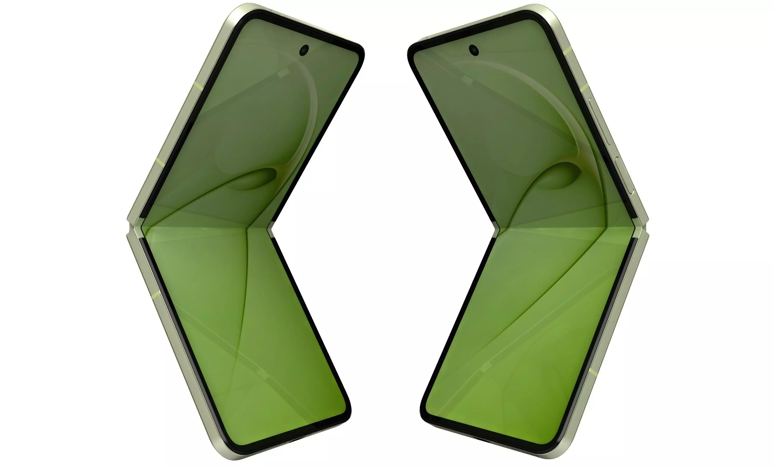 Huawei Nova Flip S Green 3D model_27