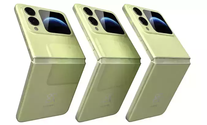 Huawei Nova Flip S Green 3D model
