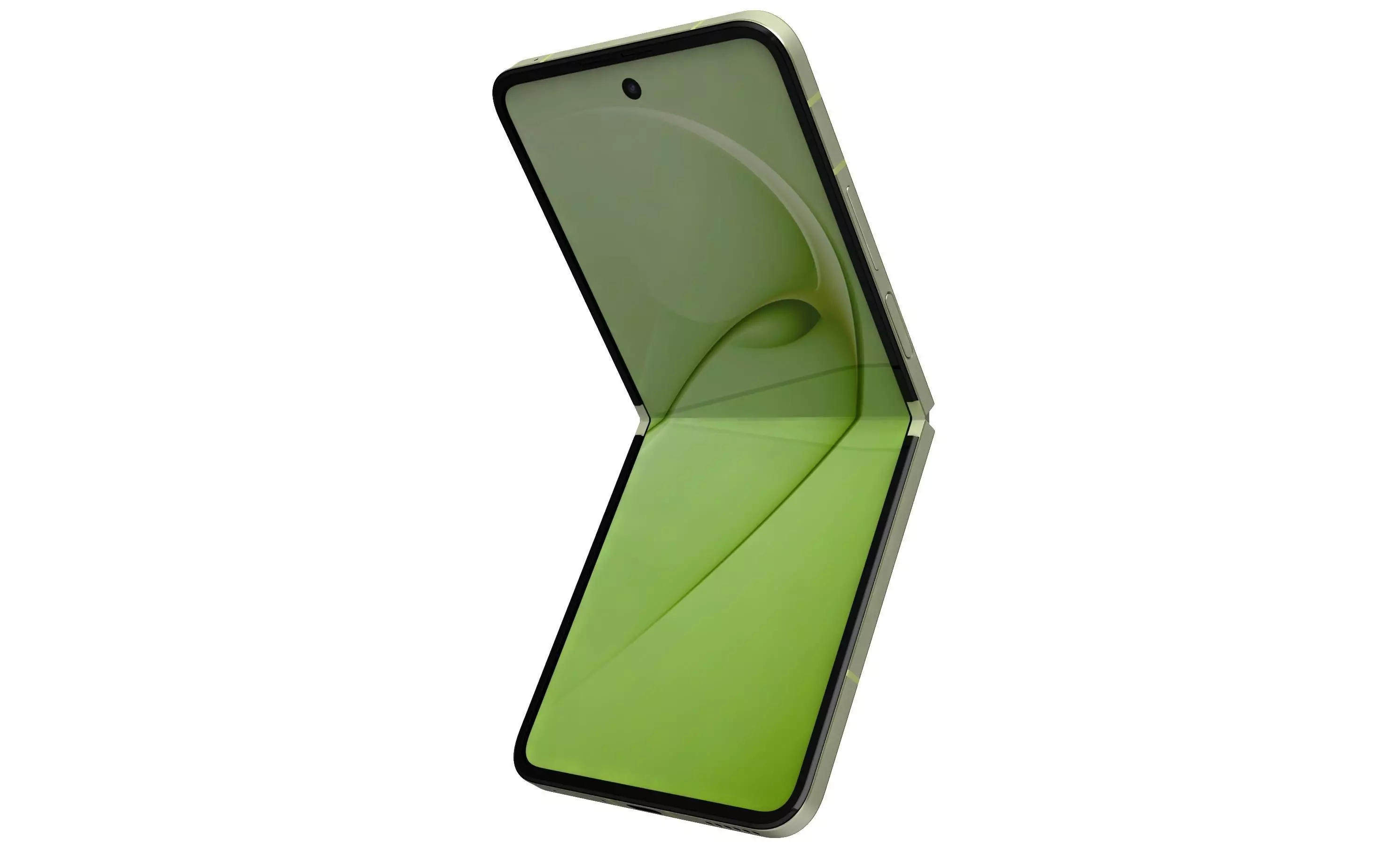 Huawei Nova Flip S Green 3D model_4