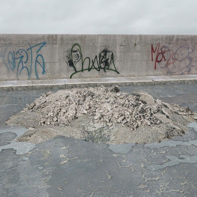 rubble 046 am165 3D model_1